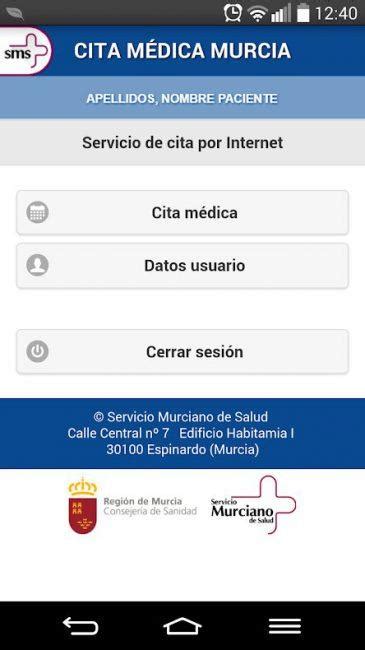 cita previa médico murcia|Cita Previa en Centros de Salud y Consultorios del SMS (código。